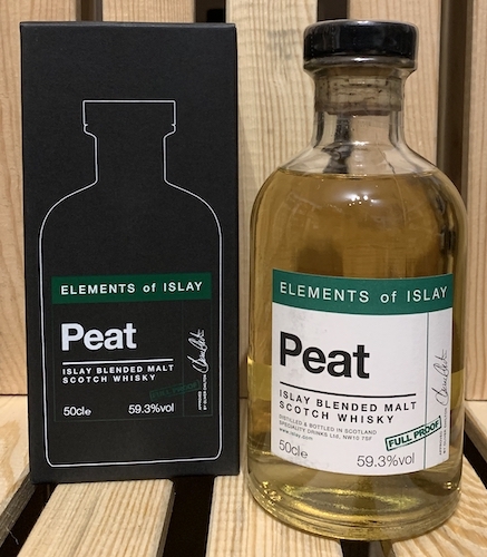 Elements of Islay - Peat Full Proof - Blended Islay Whisky, 59,3% Vol., 0,5l