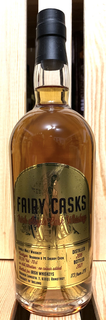 Fairy Cask 3 - PX Sherry Cask Finish, Single Malt Irish Whiskey, 59,5% Vol.