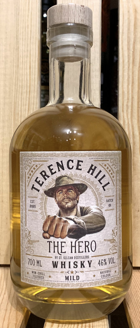 Terence Hill - The Hero - mild, Blended Whisky, 46% Vol., 0,7l