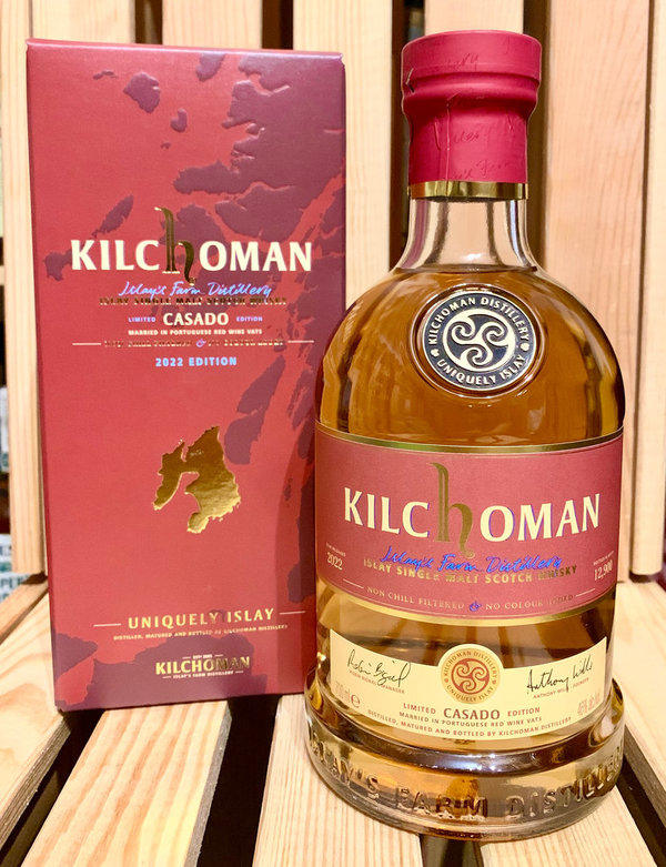 Kilchoman Casado Limited Edition Married in Potuguese Red Wine Vats, 46% Vol., 0,7l
