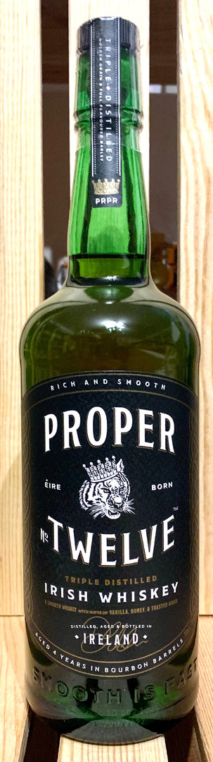 Proper No. Twelve Irish Whiskey by Conor McGregor (4 Jahre), 40% Vol., 0,7l