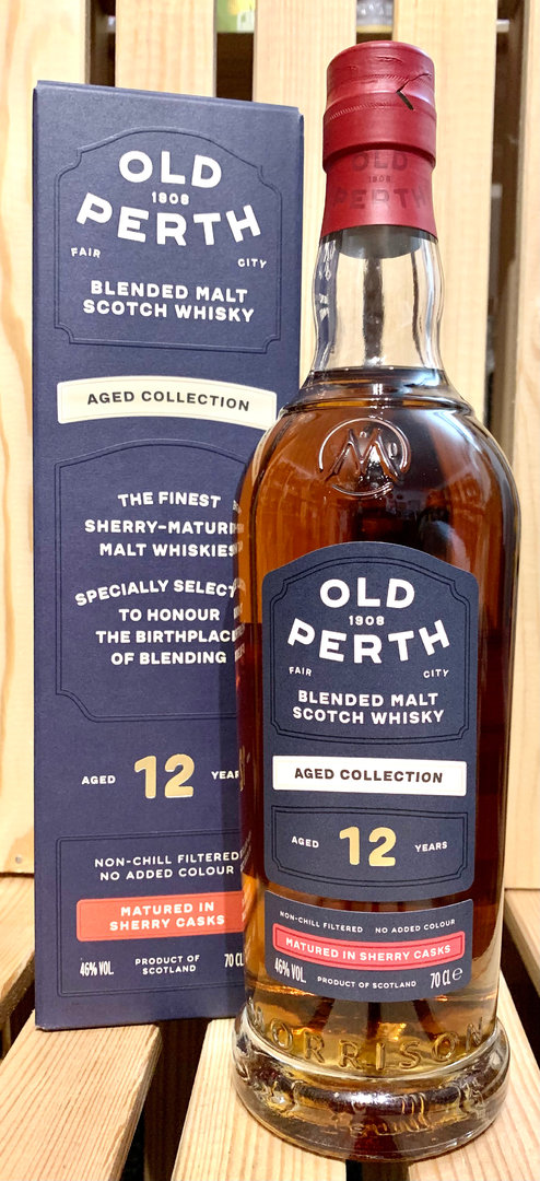 Old Perth 12 Jahre Blended Malt Sherry Casks, 46% Vol., 0,7l