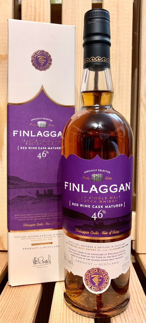 Finlaggan Red Wine Cask Finish, Islay Single Malt Whisky, 46% Vol., 0,7l