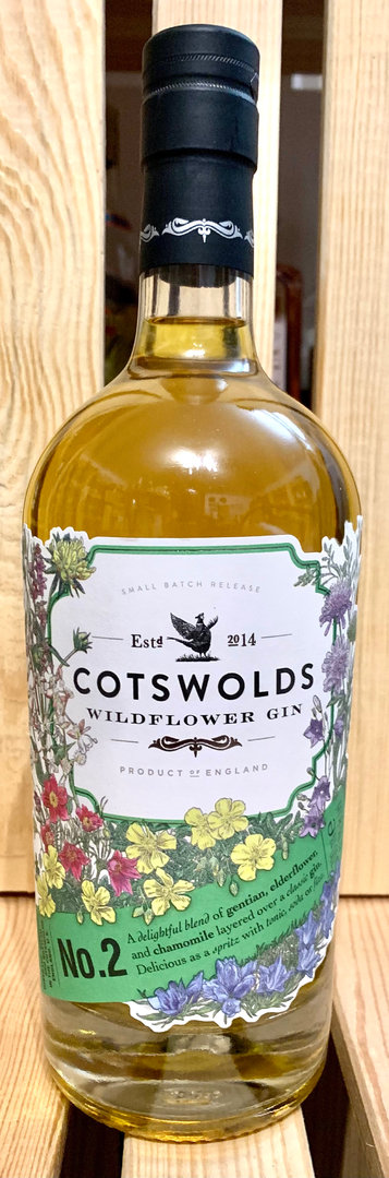 Cotswolds Wildflower Gin No. 2 - 41,7% Vol., 0,7l