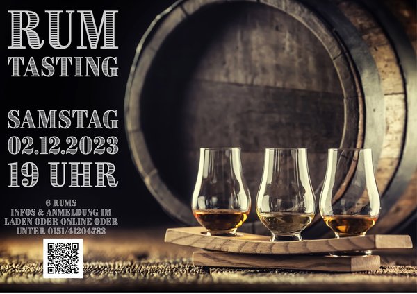 Rum-Tasting 02.12.2023 @ Whiskykeller