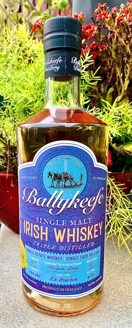 Ballykeefe Single Malt Irish Whiskey - Single Cask - 46% Vol., 0,7l