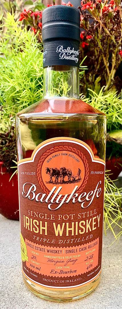 Ballykeefe Single Pot Still Irish Whiskey - Single Cask, 46% Vol., 0,7l