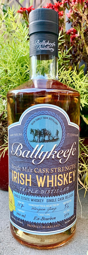 Ballykeefe Irish Single Malt Cask Strength - Single Cask, 56% Vol., 0,7l